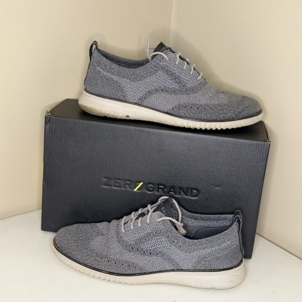 Cole Haan ZERØGRAND Knit Gray Sneakers